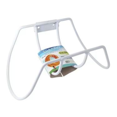 Imagem de 879 Suporte Fixo Enrolador de Mangueira Branco - Duler