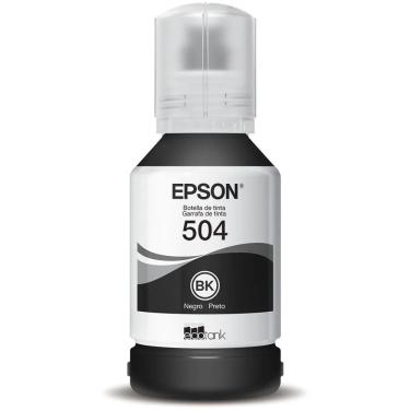 Imagem de Refil De Tinta Epson T504122 Preto 127Ml L4150 L4160 L4260 L6161 L14150 L6270