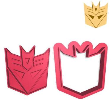 Imagem de Cortador Marcador Transformers Autobot Optimus Prime - DOCE IMPRESSO, 