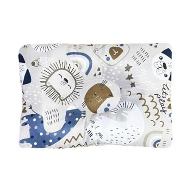 Imagem de Travesseiro Anatômico Modelador Cabeça Chata Para Bebê Menina Menino -