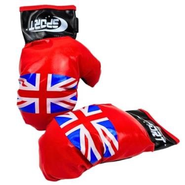 Imagem de Luvas de Boxe Par Infantil Brinquedo Luta Inglaterra