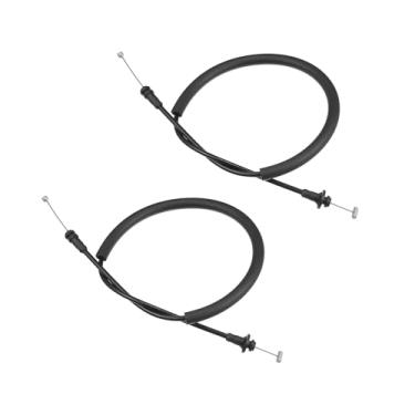 Imagem de Hihaha Nº 55275106 Cabo de trava de porta para Dodge para carneiro/traseiro/metal de borracha de plástico durável/2 peças preto