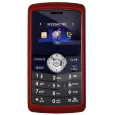 Imagem de Amzer Capa rígida de cristal de encaixe emborrachada para Verizon LG enV3 VX9200 (vermelho)