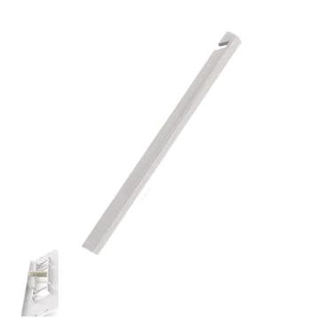 Imagem de UtySty Chave de ajuste de placa de ataque de porta, trava de fecho, ferramenta de ajuste de greve, alavanca de clipe para trava de segurança, restaurador de trava de porta, entrada sem chave,