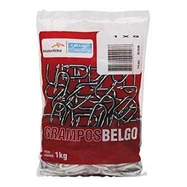 Imagem de Grampo Para Cerca Belgo 1x9 Galvanizado 1kg