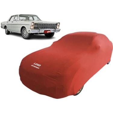 Imagem de Capa Carro Antigo Ford Galaxie Colecionador Luxo - Mz, Vermelha