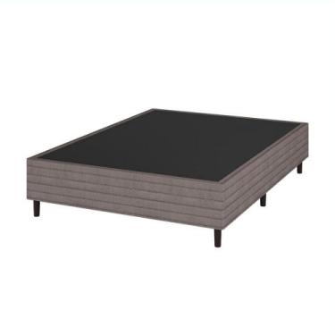Imagem de Base Cama Box Sommier Umaflex Casal New York 138x38x188cm, MARROM
