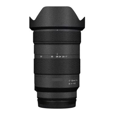 Imagem de Película protetora para lentes Tamron 17-50 mm F4 A068 antirriscos para câmera Sony Mount 17-50 mm F/4 17-50 4 (couro preto)