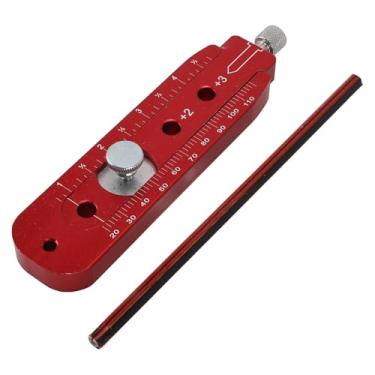 Imagem de Compasso para marcenaria, régua de desenho de ar co de liga de alumínio, ferramenta de compasso para marcenaria portátil, régua de desenho de círculo ajustável para marcenaria