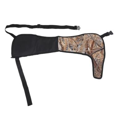 Imagem de Almofada de Tiro Protetora, Protetores de Recuo de Neoprene Com Alça Ajustável, Almofada de Ombro à Prova de Choque para Homens, Absorvendo Material para Tiro Esportivo Ao Ar