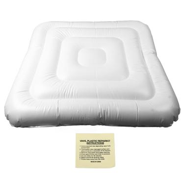 Imagem de Tampa de Banheira de Hidromassagem Inflável Redonda de 5,3 Pés, Inflável Rápido e Fácil de Usar, Com Material de PVC para Proteção a Longo Prazo, Isolamento e Absorção de Calor