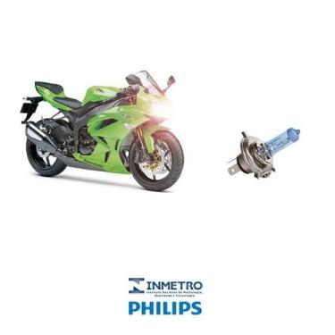 Imagem de Lâmpada CrystalVision Philips H4 KAWASAKI Ninja ZX 6R 600CC