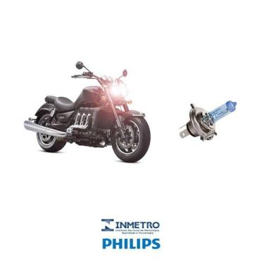 Imagem de Lâmpada CrystalVision Philips H4 TRIUMPH ROCKET III ROADSTER