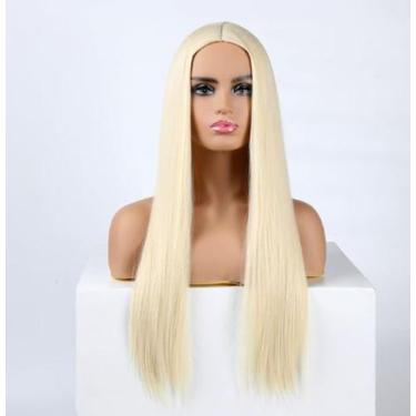 Imagem de Peruca Longa 70cm Resistente Ao Calor Lisa Cosplay várias cores - Gm h