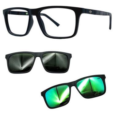 Imagem de Oculos Mormaii 6112 Swap 4 ACO Com 2 Clipons G15 e Verde, G15, Verde
