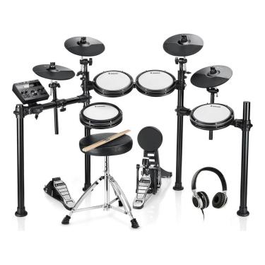 Imagem de Bateria Eletrônica 8 Pads Com Fone E Baquetas Donner Ded200