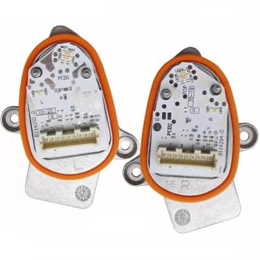 Imagem de 2 peças LCI LED farol seta DRL módulos de fonte apto para 2020 Euro BMW X1 F48