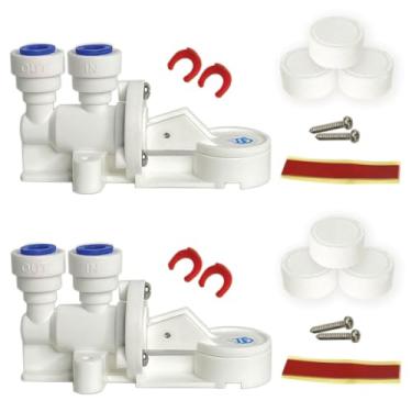 Imagem de Detector de vazamento de válvula de desligamento automático de água, válvula de parada de vazamento, proteção de água para osmose reversa ou sistema de filtro de água sob a pia - Dispositivo de