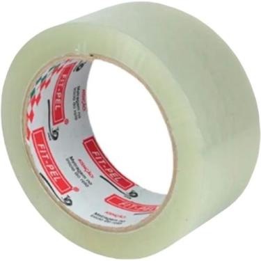 Imagem de Fita adesiva transparente cristal Fit-Pel 48mm x 45m com 1 rolo - FitP