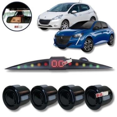 Imagem de Sensor De Estacionamento Ré Visor Slim Peugeot 208 Todos - Tech One, P