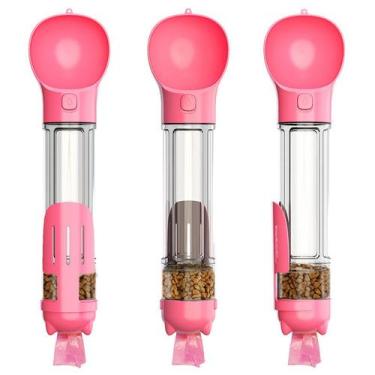 Imagem de Bebedouro e Comedouro Portátil para Cães Caminhadas e Viagens - 500ml 