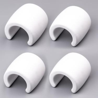 Imagem de Mangueira flutuante branca de limpeza universal compatível com Hayward PVX280PK2 para limpador de piscina 2 rodas 4 rodas peças de limpeza de piscina 896584000-280 branco 4 peças