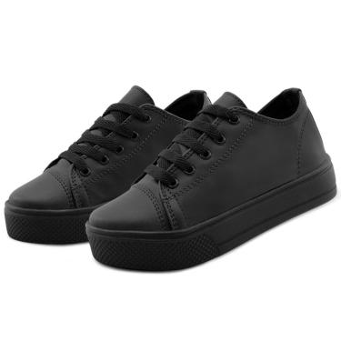 Imagem de Tênis Infantil Esportivo Cano Baixo Masculino e Feminino Mzkid Cor:;Tamanho:30;Gênero:Unissex-Unissex