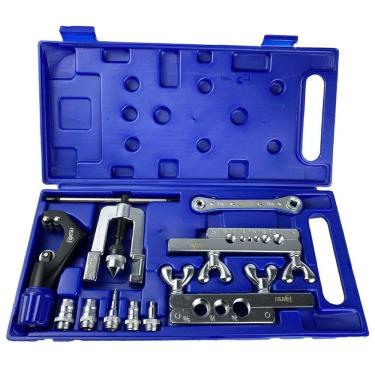 Imagem de Flangeador De Tubos 45° Kit 1-8 X 3-4 Com Alargador Cortador Hiatsu Ct-278 único