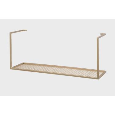 Imagem de Prateleira Angra 60cm Estilo Industrial Metal Cozinha Quarto Sala Decorativa