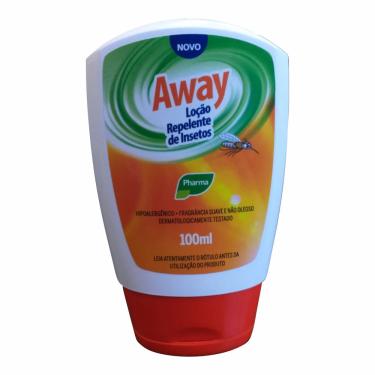 Imagem de Loção repelente de insetos 100ML away pharma cosméticos