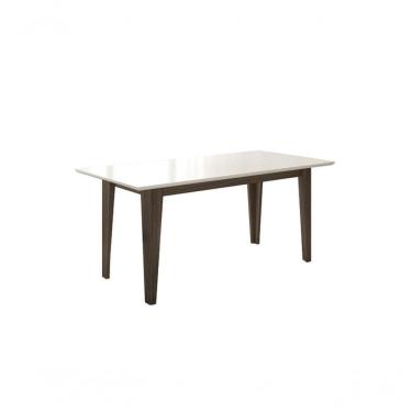 Imagem de Mesa De Jantar Liz 160Cm Amêndoa/Off White - Poliman