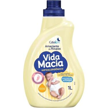Imagem de Casa Km Vida Macia - Amaciante Glicerina & Camomila, 1L - Aopvui