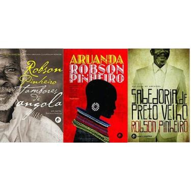 Imagem de KIT 3 LIVROS ROBSON PINHEIRO Tambores de Angola + Aruanda + Sabedoria 