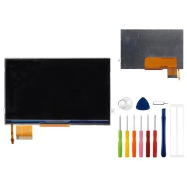 Imagem de E-yiiviil Tela digital LCD compatível com Sony PSP 3000,3004 tela sensível ao toque de 4,3 polegadas com ferramentas