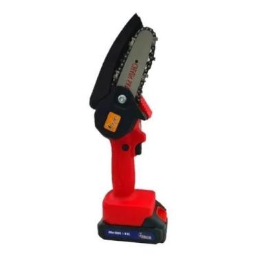 Imagem de Mini Motoserra Eletrica A Bateria Lítio 24v Bivolt Portatil - importwa