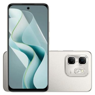 Imagem de Smartphone Infi.nix Hot 50i 4R /256GB 4G Câmera Dupla 48MP Selfie 8MP 