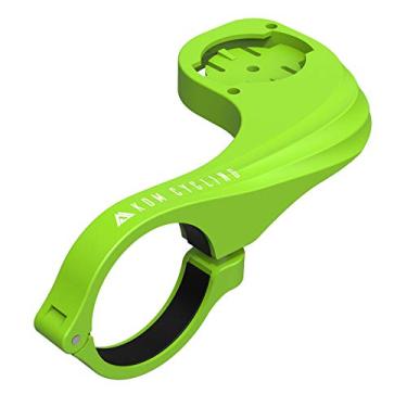 Imagem de KOM Cycling Suporte de bicicleta Garmin verde da Garmin Edge Mount projetado para Garmin Edge 530 e outros modelos Garmin..