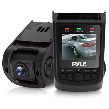 Imagem de Pyle Dash Cam Rearview Monitor - DVR 1.5” Digital Screen Rear View Camera Video Recording System in Full HD 1080p w/Built in G-Sensor Parking Monitor & 32gb Memory Card Slot Support - PLDVRCAM71