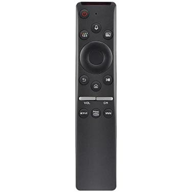 Imagem de Gvirtue BN59-01312F Controle remoto de voz universal para Samsung compatível com todos os controles remotos Samsung Smart TV com três botões de atalho para Netflix, Prime Video e WWW