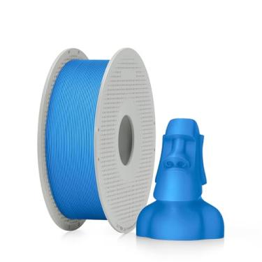 Imagem de Filamento 3d Bambu Lab Pla Matte Fosco 1kg 1,75mm Com Carretel Reutilizável Cor Azul Marinho 11600