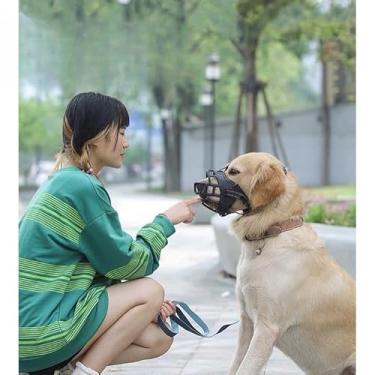 Imagem de Focinheira Silicone para cachorros(XXG-6)