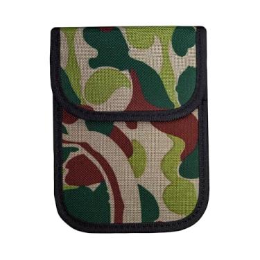 Imagem de Bolsa camuflada Faraday para chaveiro de carro – Bolsa com bloqueio de sinal RFID para entrada sem chave – capa protetora antifurto – exclusiva para chaves de carro – capa de segurança EMF Shield