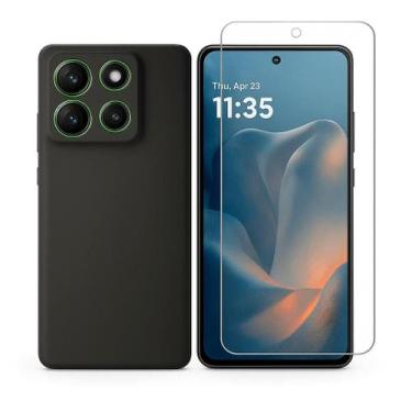 Imagem de Capa Para Motorola Moto Edge 60 Fusion + Pelicula Hidrogel - GR Global