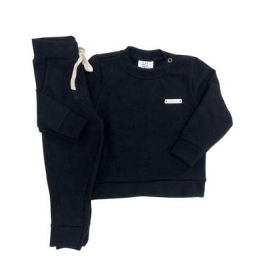 Imagem de Conjunto Lã Lisa Inverno Toque Macio Quentinho Infantil - Fofotinhos, 
