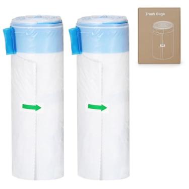 Imagem de Pawstastic Sacos de lixo substituídos - 2 rolos, sacos de lixo de gato para caixa de areia de gato autolimpante Paw101