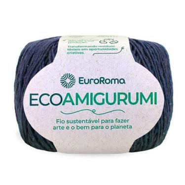Imagem de Linha EcoAmigurumi Euroroma 160g, 904 AZUL MARINHO