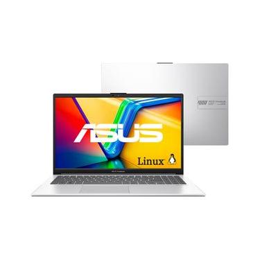 Imagem de Notebook Asus Vivobook Go 15, Intel® Core™ i3, 8GB/512GB SSD, KeepOS, Tela de 15.6" - E1504GA-NJ438