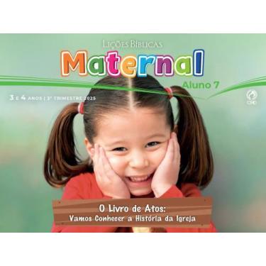 Imagem de Revista EBD MATERNAL (3 e 4 Anos) CPAD - 3º Trimestre ALUNO