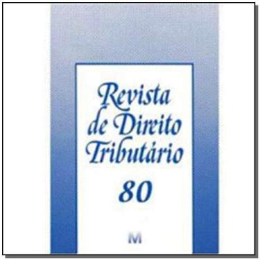 Imagem de Revista de direito tributario vol. 80 - MALHEIROS EDITORES, 3