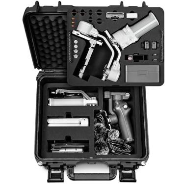 Imagem de Lekufee - Estojo Rígido À Prova D'Água Para Transporte Dji Rs 4 Mini, Combo, Estabilizador De Gimbal, Microfone Mini/Mic 2 E Mais Acessórios (Somente Estojo)